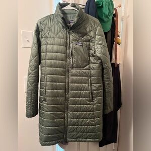Patagonia Green Puffer Jacket